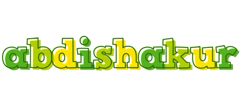 Abdishakur juice logo