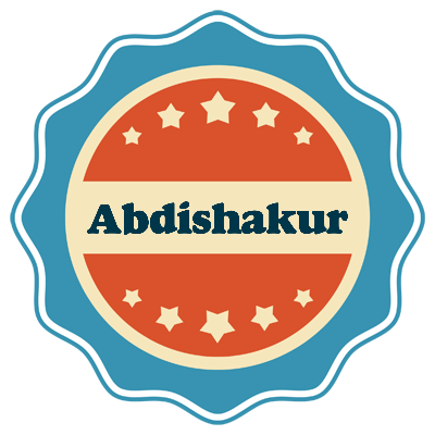 Abdishakur labels logo