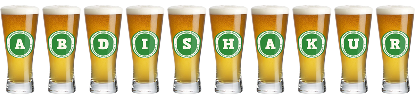 Abdishakur lager logo