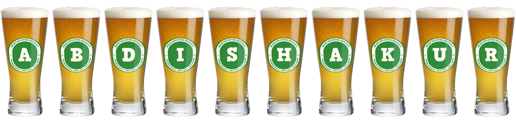 Abdishakur lager logo