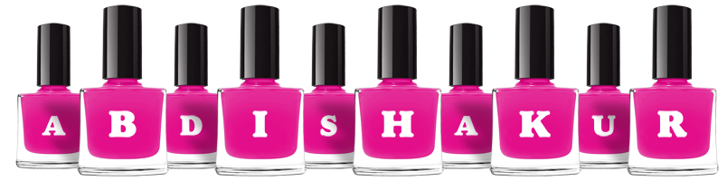 Abdishakur nails logo