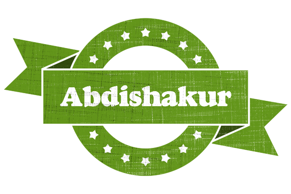 Abdishakur natural logo