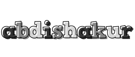 Abdishakur night logo