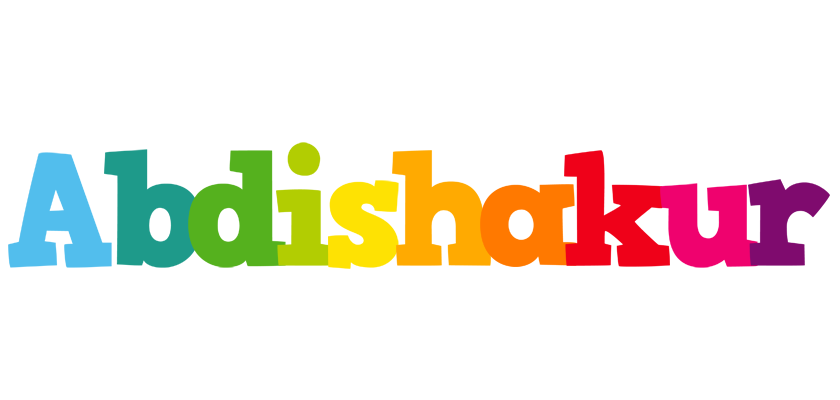 Abdishakur rainbows logo