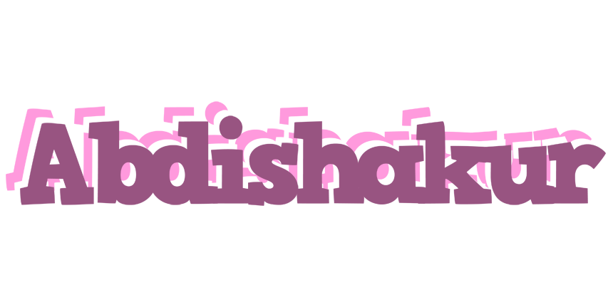 Abdishakur relaxing logo