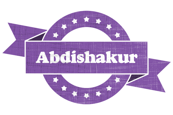 Abdishakur royal logo