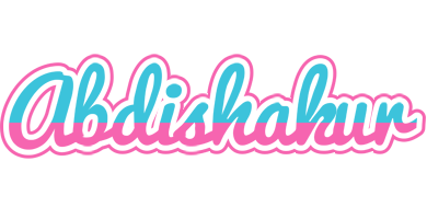 Abdishakur woman logo