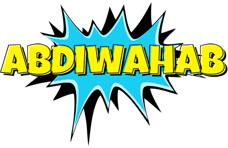 Abdiwahab amazing logo