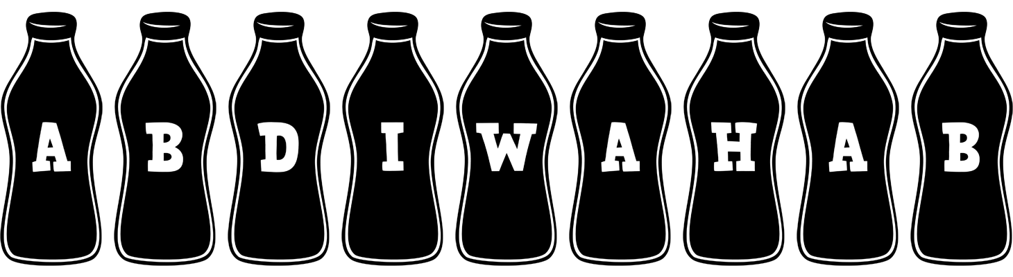 Abdiwahab bottle logo