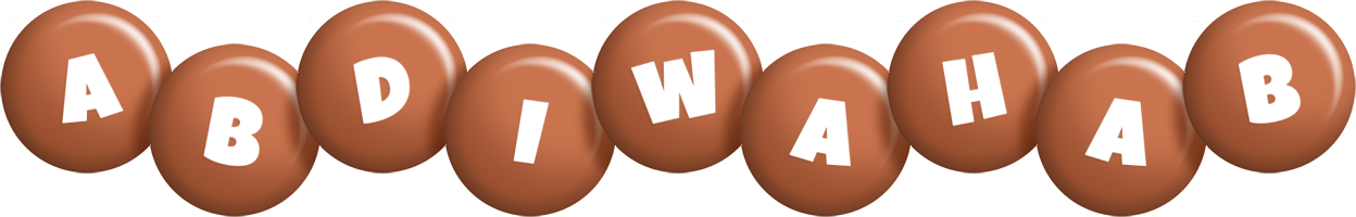 Abdiwahab candy-brown logo