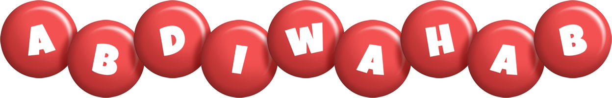 Abdiwahab candy-red logo