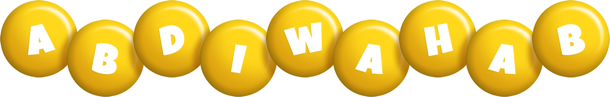 Abdiwahab candy-yellow logo