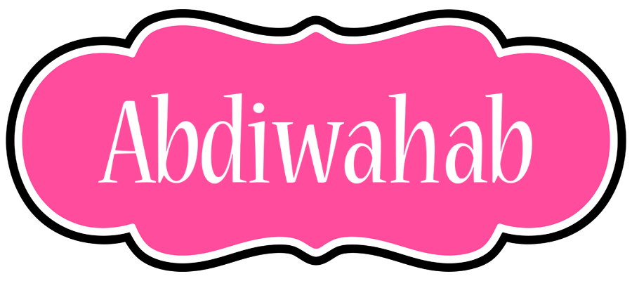 Abdiwahab invitation logo