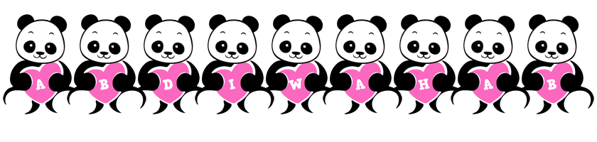 Abdiwahab love-panda logo