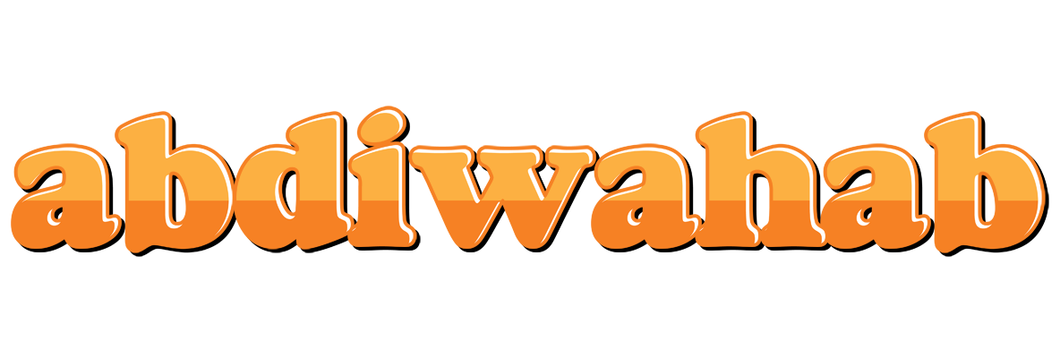 Abdiwahab orange logo