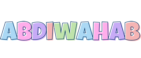 Abdiwahab pastel logo