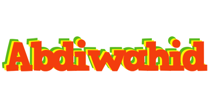 Abdiwahid bbq logo