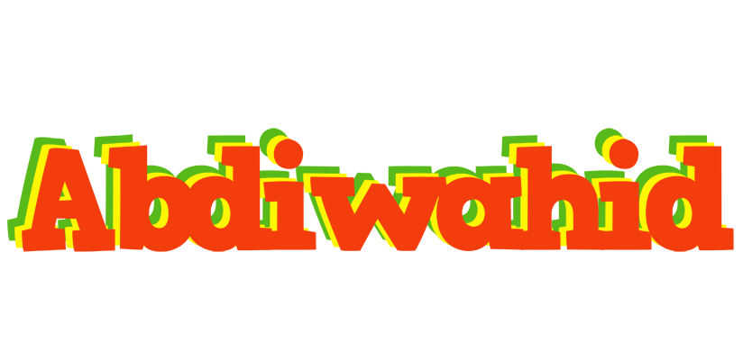 Abdiwahid bbq logo