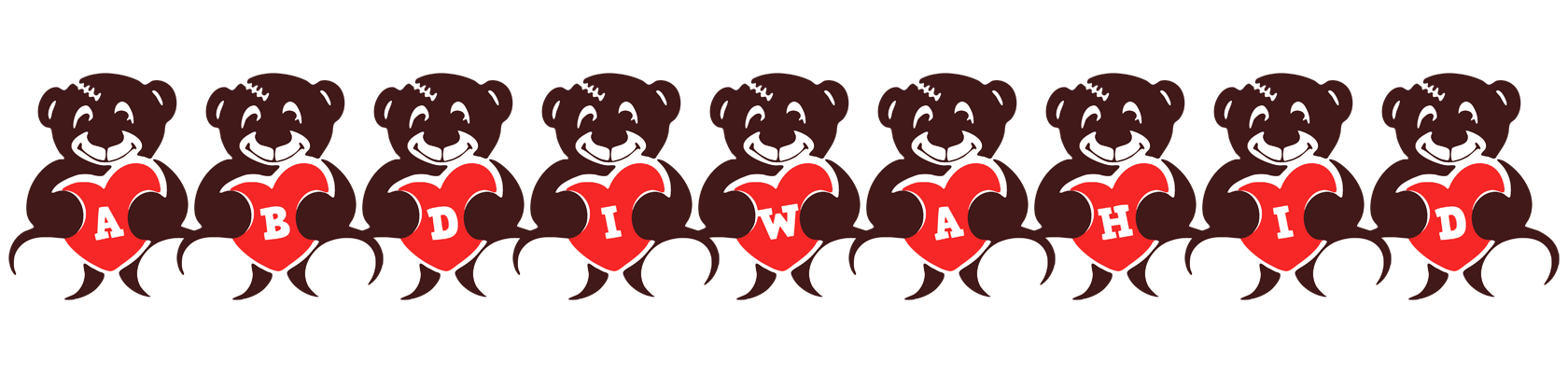 Abdiwahid bear logo