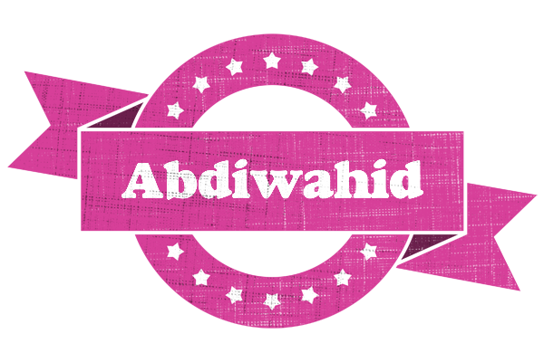 Abdiwahid beauty logo