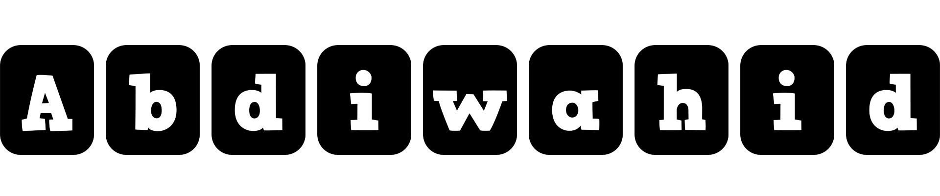 Abdiwahid box logo
