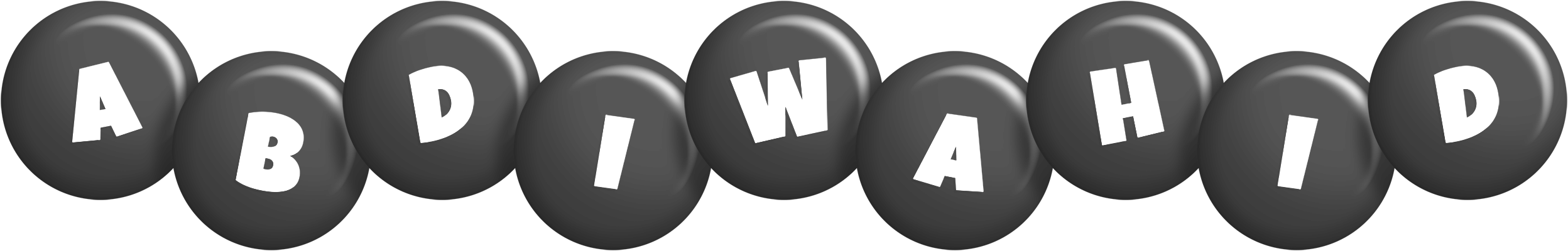 Abdiwahid candy-black logo