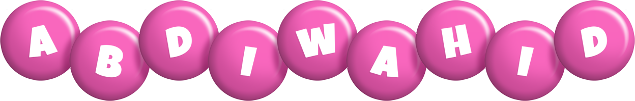 Abdiwahid candy-pink logo