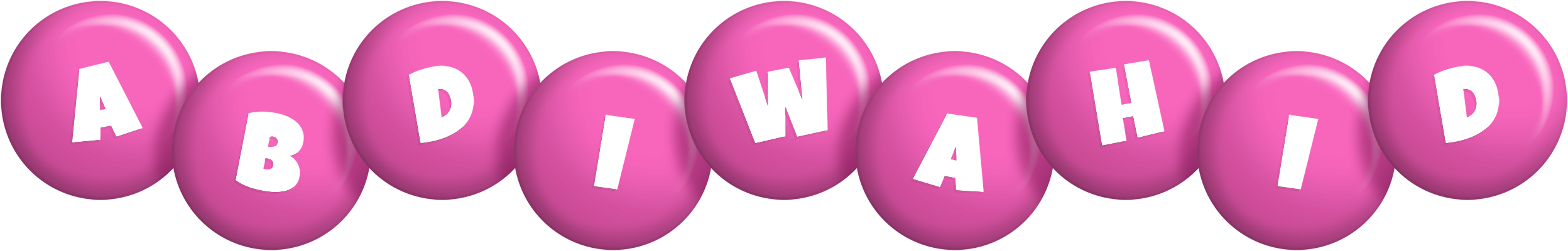 Abdiwahid candy-pink logo