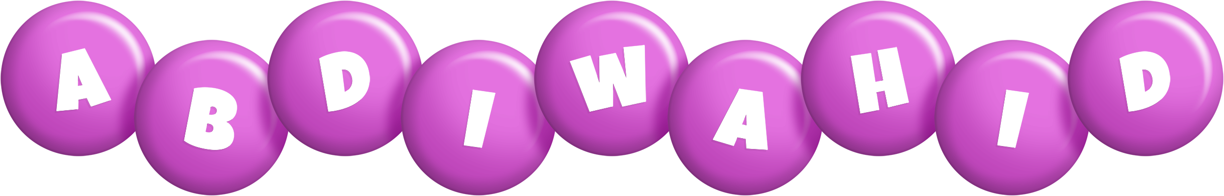 Abdiwahid candy-purple logo