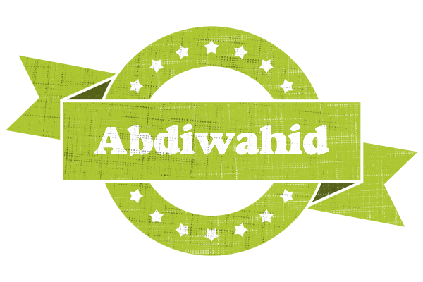 Abdiwahid change logo