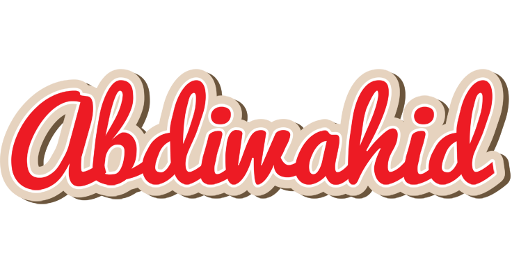 Abdiwahid chocolate logo