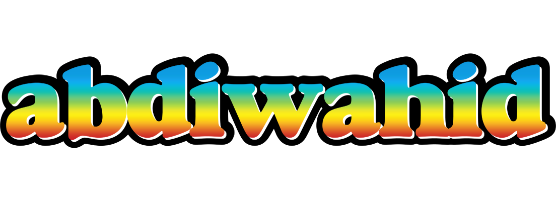 Abdiwahid color logo
