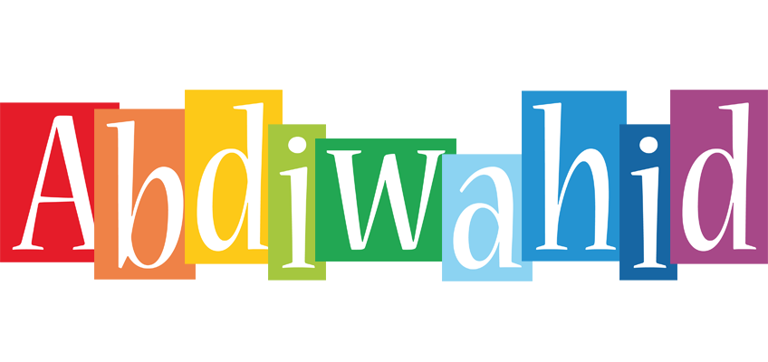 Abdiwahid colors logo
