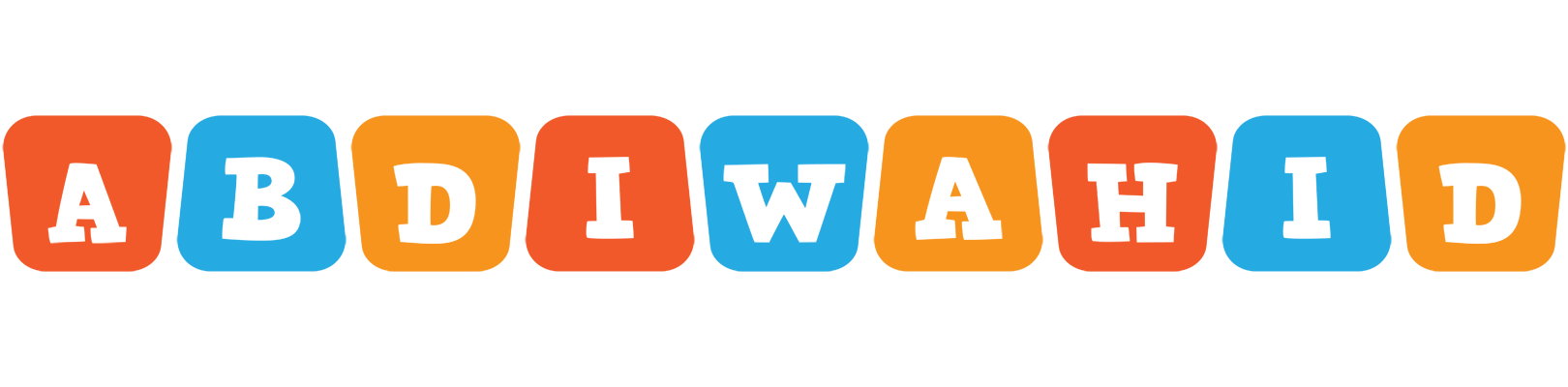 Abdiwahid comics logo