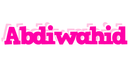 Abdiwahid dancing logo