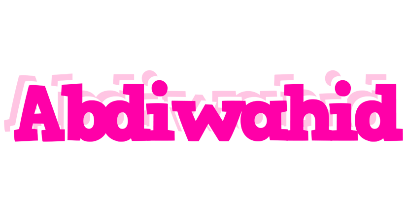 Abdiwahid dancing logo