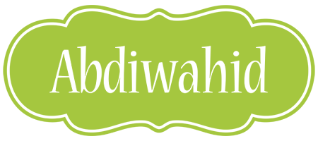 Abdiwahid family logo