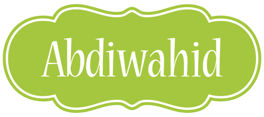 Abdiwahid family logo