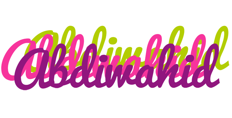 Abdiwahid flowers logo