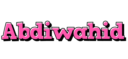 Abdiwahid girlish logo