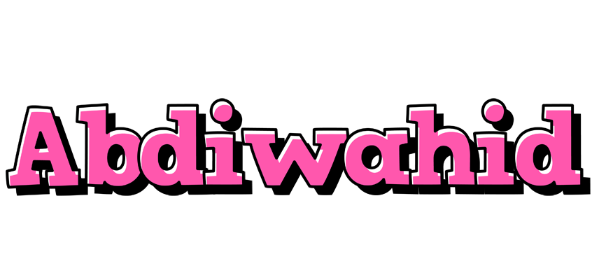 Abdiwahid girlish logo