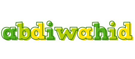 Abdiwahid juice logo