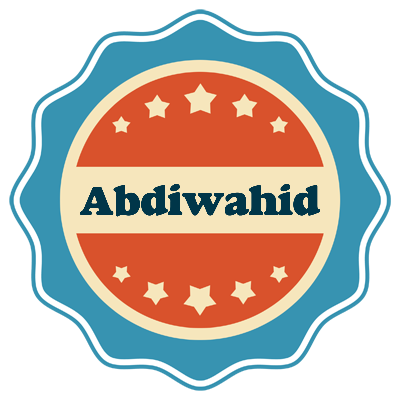 Abdiwahid labels logo