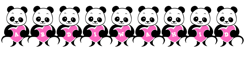 Abdiwahid love-panda logo