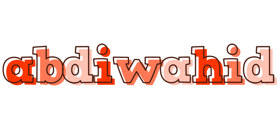 Abdiwahid paint logo