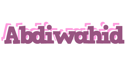 Abdiwahid relaxing logo