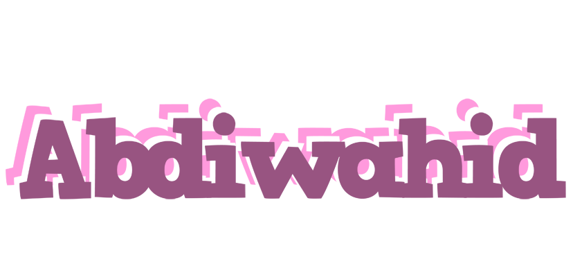 Abdiwahid relaxing logo