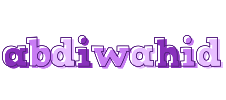 Abdiwahid sensual logo