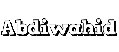 Abdiwahid snowing logo