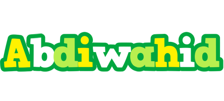 Abdiwahid soccer logo